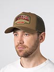 Бейсболка STETSON арт. 7741171 TRUCKER CAP VINTAGE WESTERN (болотный)